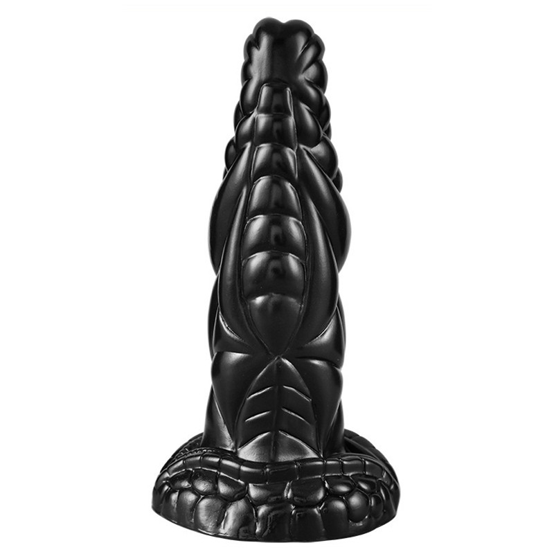 ToppedMonster Gode Monster Caimax 17 x 6cm Noir
